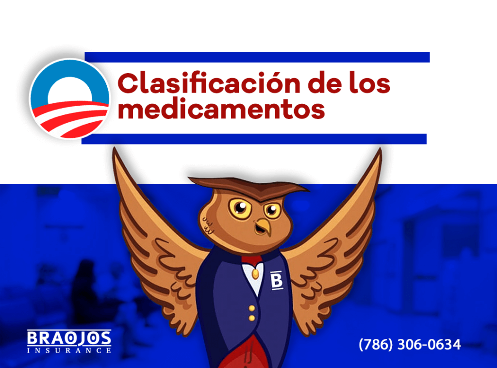 clasificacion de los medicamentos en un seguro medico