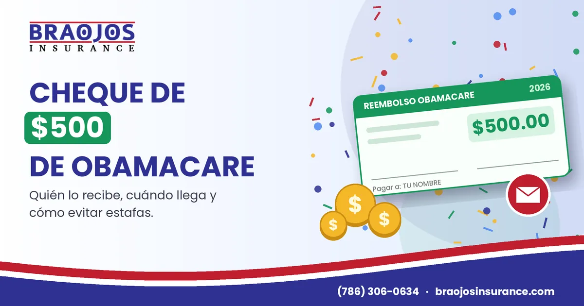 Cheque de $500 de Obamacare: quién lo recibe y cuándo llega